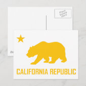Briefkaart Californië (Voorkant / Achterkant)