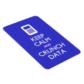 Briefkaart Calm Crunch Data behouden Magneet (Rechterzijde)