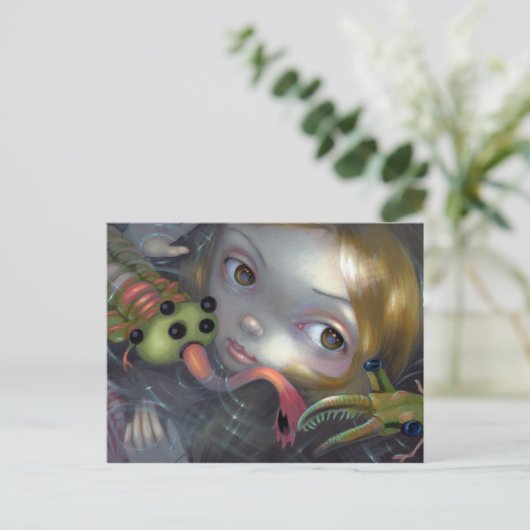 briefkaart "Cambrian Mermaid" (Staand voorkant)