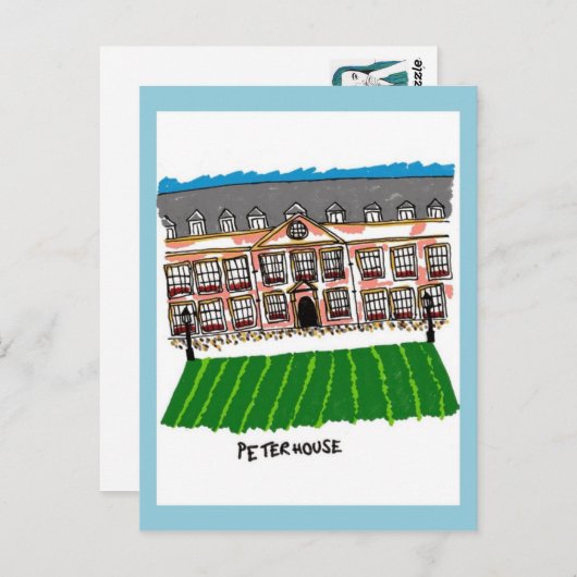 Briefkaart Cambridge Peterhouse (Voorkant / Achterkant)