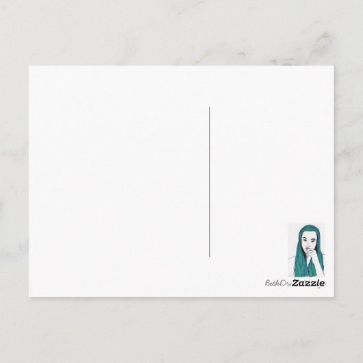 Briefkaart Cambridge Peterhouse (Achterkant)