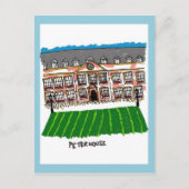 Briefkaart Cambridge Peterhouse (Voorkant)