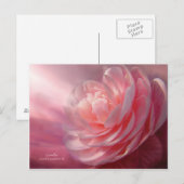 Briefkaart Camellia (Voorkant / Achterkant)
