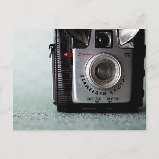  Briefkaart camera - Brownie (Voorkant)