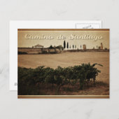 briefkaart Camino de Santiago (Voorkant / Achterkant)