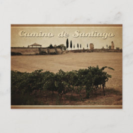 briefkaart Camino de Santiago