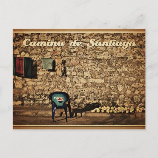 briefkaart Camino DE Santiago (Voorkant)