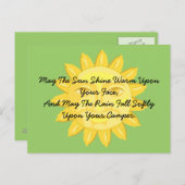 Briefkaart Camping Friends Greeting RV park Camper (Voorkant / Achterkant)