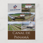 briefkaart canal de panamá (Voorkant)
