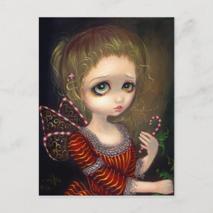 briefkaart "Candy Cane Angel"