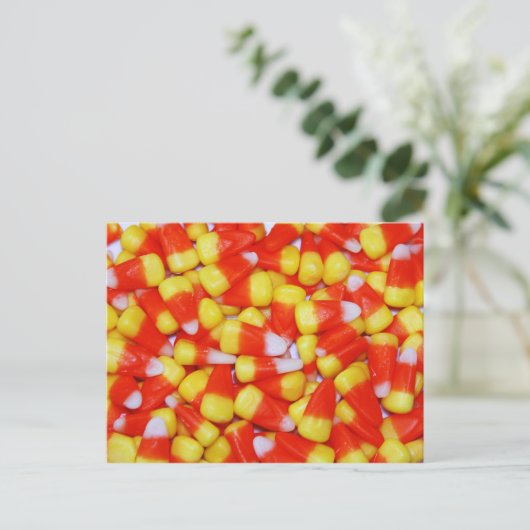 Briefkaart Candy Corn (Staand voorkant)