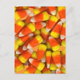 Briefkaart Candy Corn