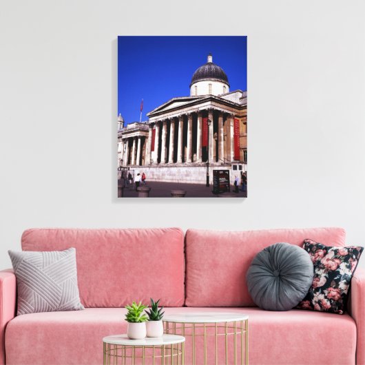 Briefkaart Canvas Afdruk (Insitu (Woonkamer))