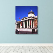 Briefkaart Canvas Afdruk (Insitu (Houten vloer))