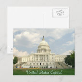 Briefkaart Capitol Verenigde Staten (Voorkant / Achterkant)