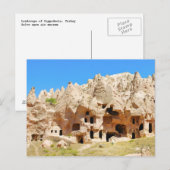 Briefkaart Cappadocia Landscape (Voorkant / Achterkant)