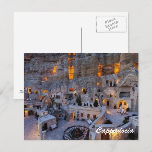 briefkaart Cappadocia, Turkije (Voorkant / Achterkant)