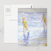 briefkaart "Carefree Days" (Voorkant / Achterkant)