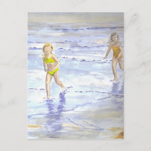 briefkaart "Carefree Days" (Voorkant)