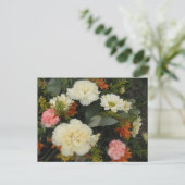 Briefkaart Carnance Bouquet (Staand voorkant)