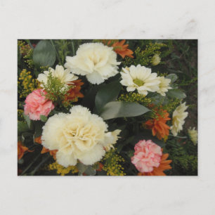 Briefkaart Carnance Bouquet