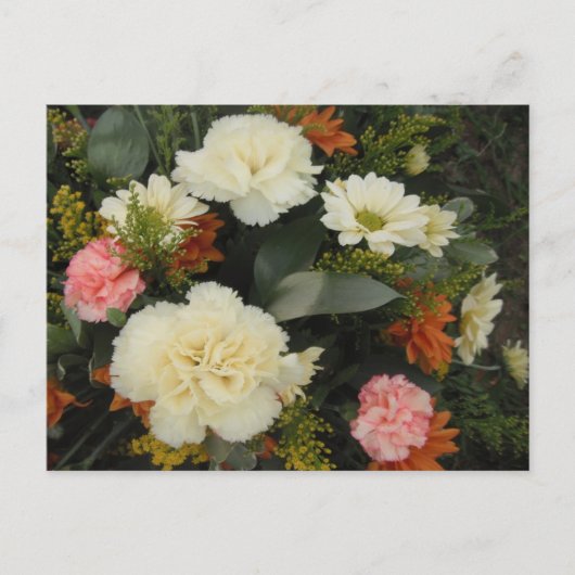 Briefkaart Carnance Bouquet (Voorkant)