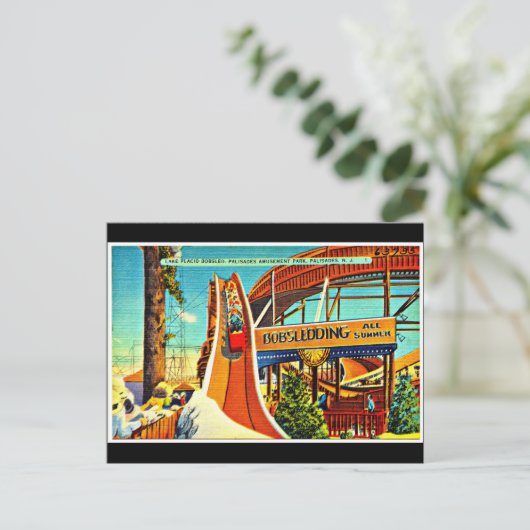 Briefkaart-Carnaval/Amusement-1 Briefkaart (Staand voorkant)