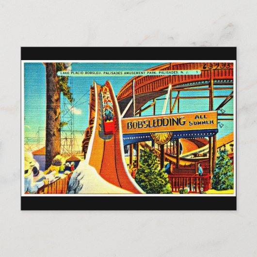 Briefkaart-Carnaval/Amusement-1 Briefkaart (Voorkant)