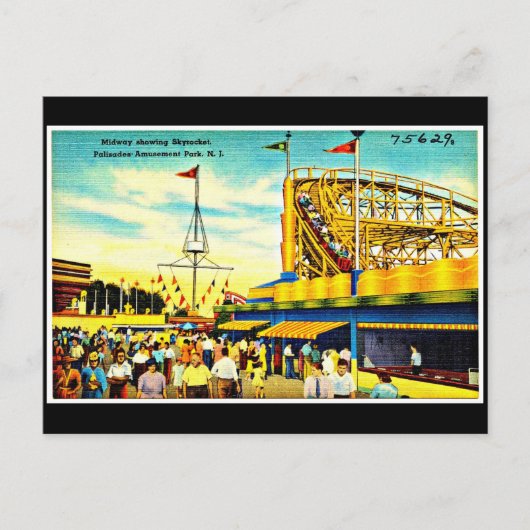 Briefkaart-Carnaval/Amusement-3 Briefkaart (Voorkant)