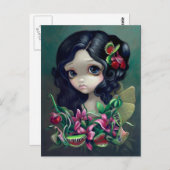 briefkaart "Carnivorous Bouquet Fairy" (Voorkant / Achterkant)