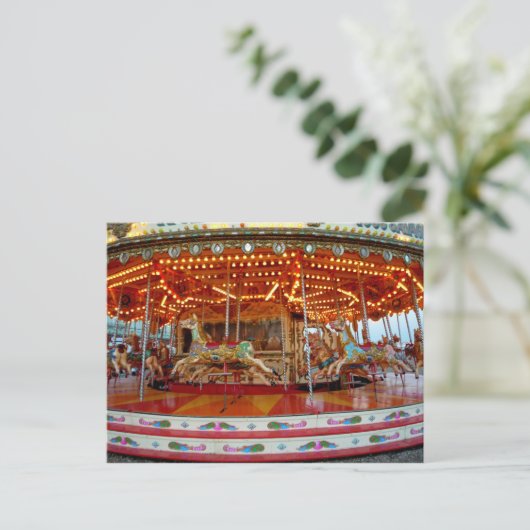 Briefkaart Carousel (Staand voorkant)