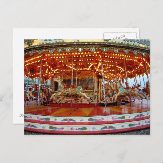 Briefkaart Carousel (Voorkant / Achterkant)