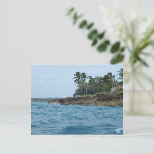 BRIEFKAART CARRIBEAN ZEE 17 (Staand voorkant)