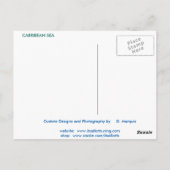 BRIEFKAART CARRIBEAN ZEE 19 (Achterkant)