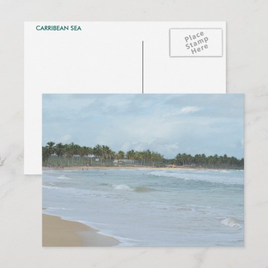 BRIEFKAART CARRIBEAN ZEE 20 (Voorkant / Achterkant)