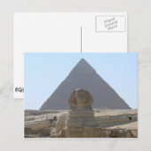 Briefkaart / Carte Postale Egypt(e), Gyza (Voorkant / Achterkant)