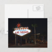 Briefkaart/Carte Postale Las Vegas, Nevada Briefkaart (Voorkant / Achterkant)