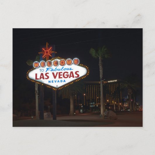 Briefkaart/Carte Postale Las Vegas, Nevada Briefkaart (Voorkant)