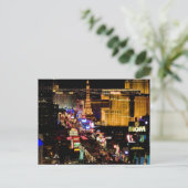 Briefkaart/Carte Postale Las Vegas Strip Briefkaart (Staand voorkant)