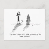 Briefkaart Cartoon (Voorkant)