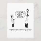 Briefkaart Cartoon (Voorkant)