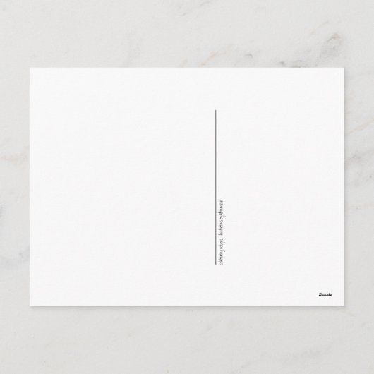 briefkaart "Celebrating Octopus" (Achterkant)