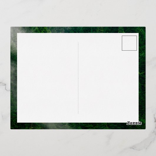 Briefkaart Cenderawasih (Achterkant)