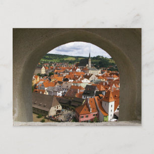 Briefkaart Cesky Krumlov, Tsjechië
