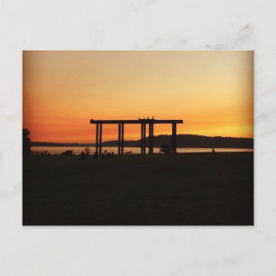 Briefkaart - Chambers Bay Sunset