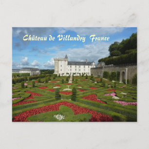 BRIEFKAART - Château de Villandry Frankrijk