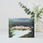 Briefkaart Chateau Lake Louise in Alberta, Canada (Staand voorkant)