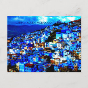 Briefkaart Chefchaouen, Marokko