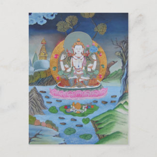 Briefkaart Chenrezig