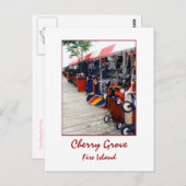 briefkaart "Cherry Grove Pride Wagon" (Voorkant / Achterkant)